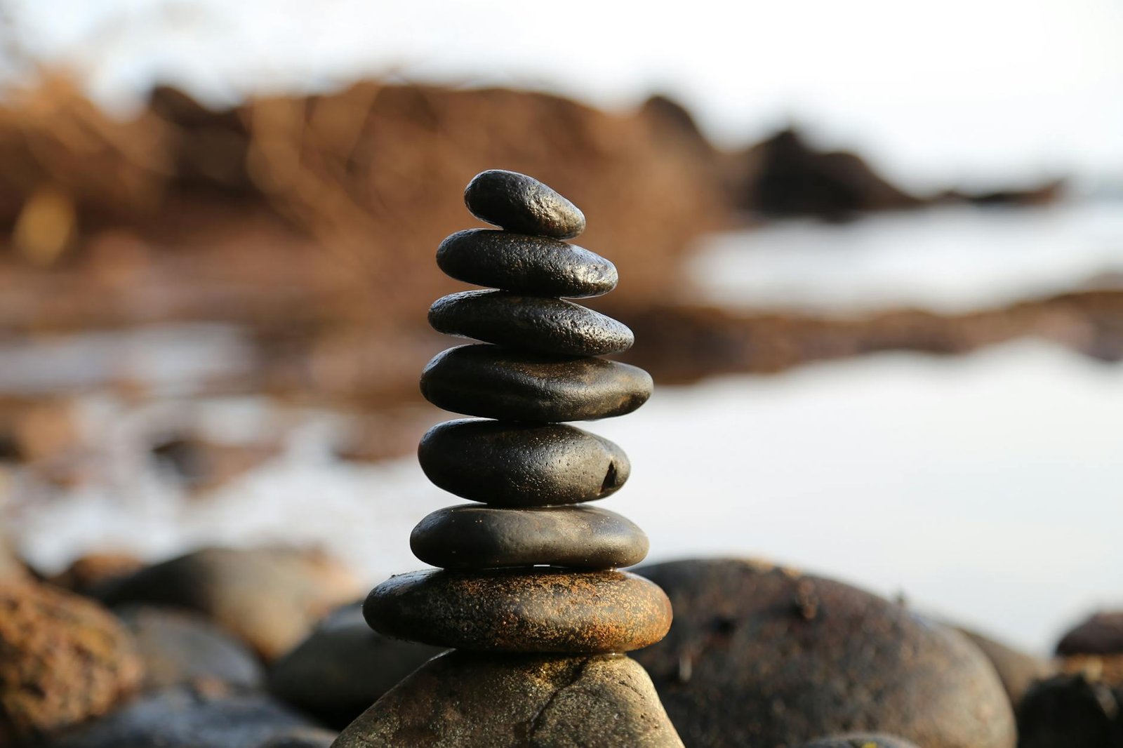 https://www.pexels.com/photo/pile-of-rock-near-lake-355863/